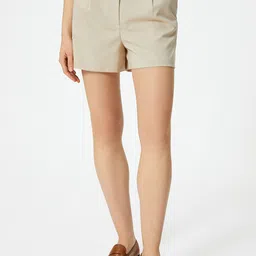 Koton Women High-Rise Shorts-image-21