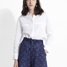RAREISM Women Typography Printed Regular Fit High-Rise Cotton Shorts-image-46