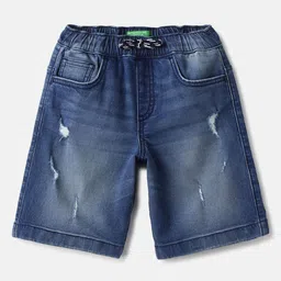 United Colors of Benetton Boys Washed Technology Shorts-image-11
