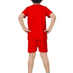 BAESD Boys Graphic Printed T-shirt with Shorts-image-98