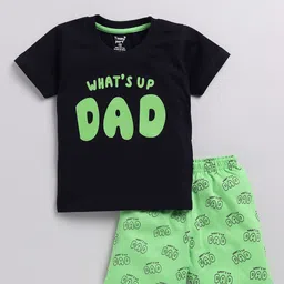 Toonyport Boys Printed Pure Cotton T-shirt with Shorts-image-53