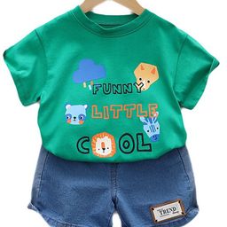 StyleCast Kids Printed Pure Cotton Clothing Set-image-75