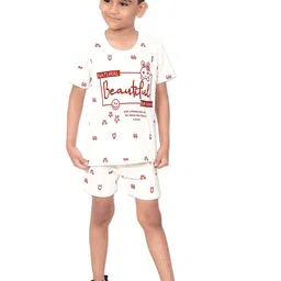 BAESD Boys Printed T-shirt with Shorts-image-72