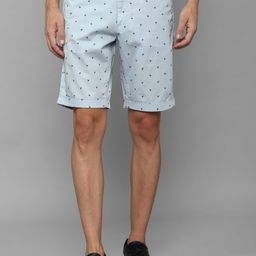 Allen Solly Men Conversational Printed Slim Fit Pure Cotton Chino Shorts-image-21