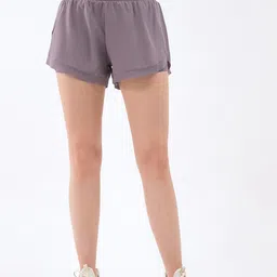 JC Collection Women Slim Fit High-Rise Rapid-Dry Sports Shorts-image-20
