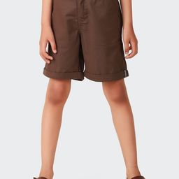 Fabindia Boys Mid-Rise Knee Length Cotton Regular Shorts-picture-49