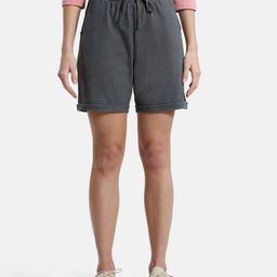 Jockey Women Grey Cotton Lounge Shorts-image-65