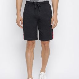 Van Heusen Athleisure Men Solid Smart Tech Easy Stain Release Knit Shorts-3