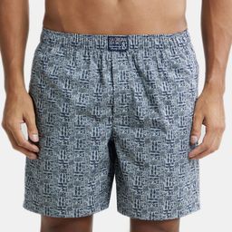 Jockey Men Printed Cotton Sports Shorts-image-126