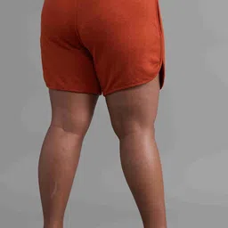 SPIRIT ANIMAL Women Plus Size Mid Rise Sports Shorts-picture-23