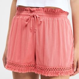 TERRANOVA Women Solid Bohemian Shorts-image-83