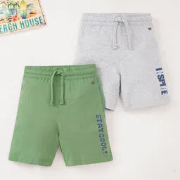 Ed-a-Mamma Boys Pack Of 2 Mid-Rise Cotton Shorts-image-68