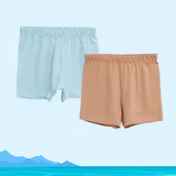 LC Waikiki Boys Pack of 2 Pure Cotton Solid Shorts-41