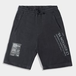 Lil Tomatoes Boys Typography Printed Shorts-image-58