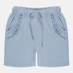 KiddoPanti Girls Pure Cotton Mid-Rise Shorts-image-79