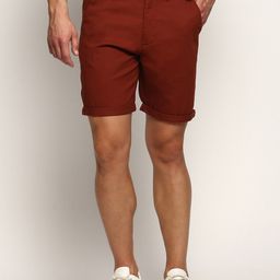 SHOWOFF Men Mid-Raise Cotton Chino Shorts-image-21