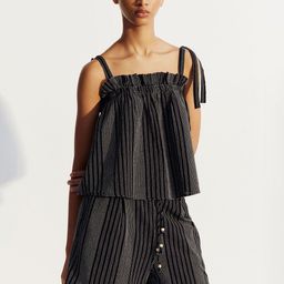 H&M Front-Pleat Shorts-image-14