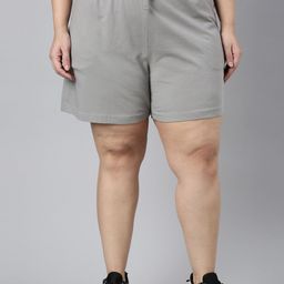 Go Colors Women Loose Fit Cotton Sports Shorts-image-45