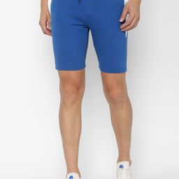 Allen Solly Sport Men Blue Slim Fit Sports Shorts-picture-51