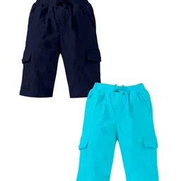 KiddoPanti Boys Pure Cotton Cargo Shorts-picture-56