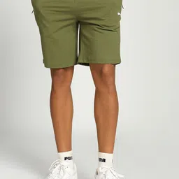 Puma Zippered Jersey Men Regular Fit Pure Cotton Shorts-image-89