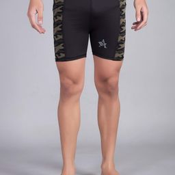 Apraa & Parma Men Printed Elasticated Swim Briefs-image-99