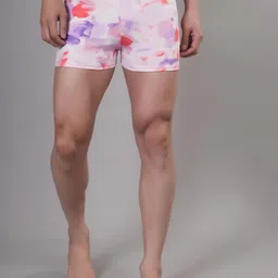 Apraa & Parma Men Abstract Printed Swim Shorts-picture-4