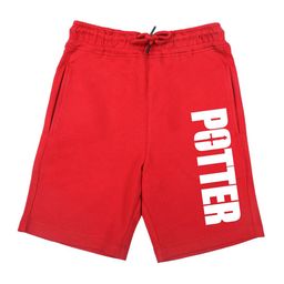 Harry Potter by Wear Your Mind Boys Red Typography Printed Harry Potter Shorts-image-32