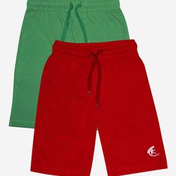 KiddoPanti Boys Green Shorts-picture-51
