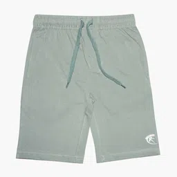 KiddoPanti Boys Grey Pure Cotton Shorts-image-43