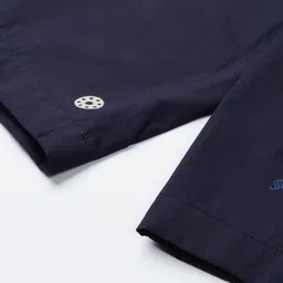 van heusen innerwear Van Heusen Athleisure Men ASP-18 Allover Print Soft Suede Touch Lounge Shorts image 2