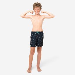 Black adventure swim shorts-image-14