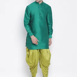 VASTRAMAY Regular Kurta With Dhoti Pants-image-41