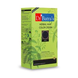 Dr. Batras Herbal Hair Color Cream With Natural Ingredients Without Chemicals 130g - Black-47