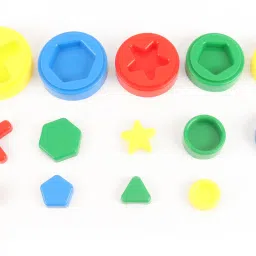 zokato Pyramid Shape Stacker Multicolour image 5