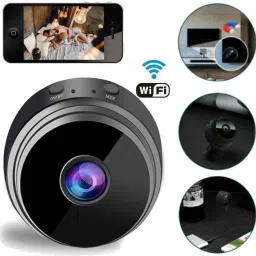 AVOIHS Smart Mini Wifi Cctv Network Wireless Audio Video Online View Security Camera image 3
