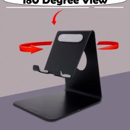 Flipkart SmartBuy Desktop Cell Phone Stand, Tablet Stand, Mobile Holder for Mobile Phone & Tablet Mobile Holder image 4