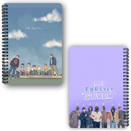 BTS Kpop Notebook A5 Diary Unruled 150 Pages-image-74