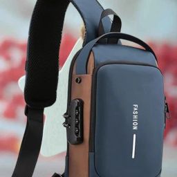 ProArch WomenBuzz Crossbody Massenger Bag Shoulder Strap With with Lock USB Charging Waist bag-image-127