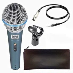 Dynamic Mic Cardioid Vocal Multi-Purpose Microphone with XLR Cable Microphone-18