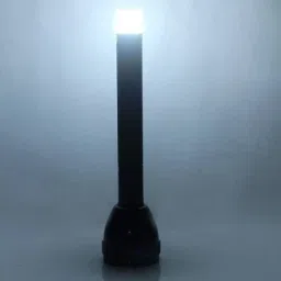 firstlike Two In One Litium Battery Long Range Led torch with Back Light Emergency Light Torch image 5