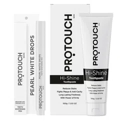 PROTOUCH Set Of 2 Teeth Whitening Pen & Hi Shine Toothpaste-3