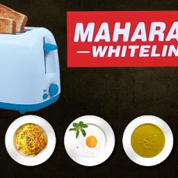 maharaja by maharaja Whiteline Primo Pop Up 750-Watt Pop Up Toaster (Red and White) 750 W Pop Up Toaster image 2