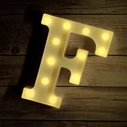 MARQUEE LED LETTER(F) Table Lamp-21