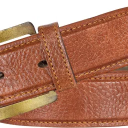Men Evening, Party, Formal, Casual Orange Artificial Leather Belt-image-72