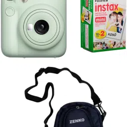FUJIFILM Instax mini 12 Mint Green with 10x2 Film and Zenko Pouch Instant Camera-picture-24
