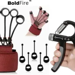 Finger Stretcher Finger And Hand Gripper fitness kit Gym & FitnessKit(Pack of 2) Hand Grip/Fitness Grip-image-11
