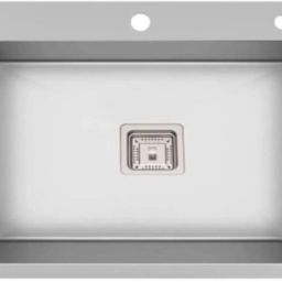 Kitchen Sink Single Bowl (18X16X10 Inch )With Water Tap Hole Premium Steel PM-SB-1816-TAP Vessel Sink-image-49