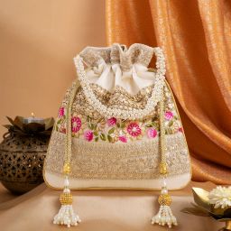 Women Gold Potli-image-3
