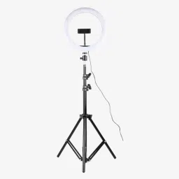 airtech Professional LED Ring Light with 7f Tripod Stand 3Color Modes Dimmable Lighting Ring Flash-11